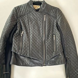 Michael Kors Womens Leather Jacket